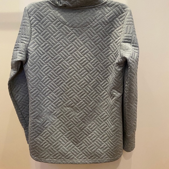 Reebok Cowl Neck Quilted Sweatshirt M - Picture 2 of 11